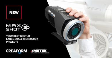 Creaform 發布 MaxSHOT Next，這是一個全新的光學坐標測量系統，可用于大型計量項目