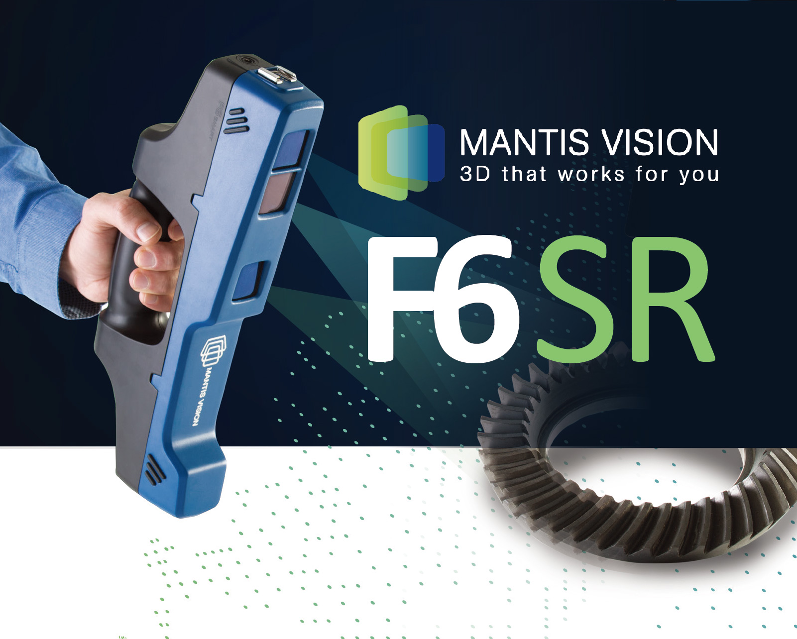 F6 SR手持式3D掃描成像儀