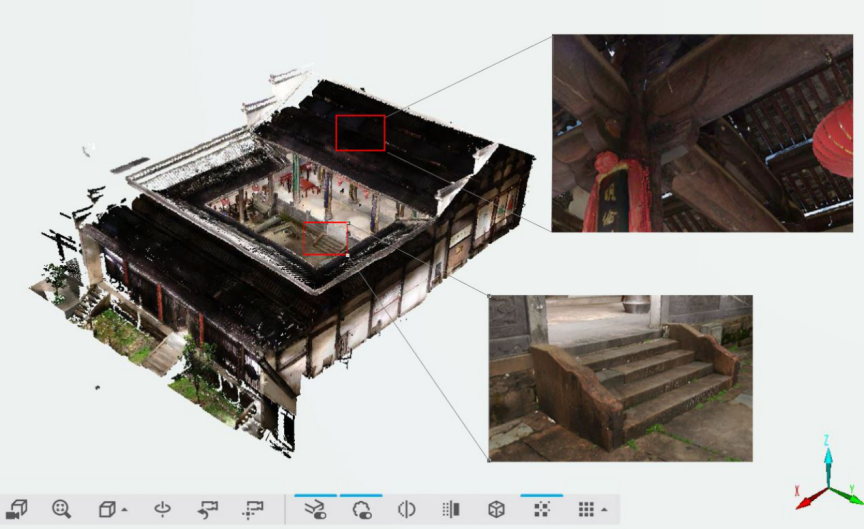 文物古建筑的3D掃描_上海滬敖3D