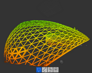 【上海滬敖3D案例】三維激光掃描在某劇院鋁板幕墻安裝中的應用_暨3D掃描在異形鋼結構測繪中的應用
